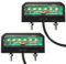 SPARKMOTO 2 x Luci Targa a LED Rimorchio,12V 24V LED luce porta targa rimorchio universale, Fanale illuminazione targa Rimorchio Impermeabile per Auto, Rimorchi, trattori agricoli,camper o Camion