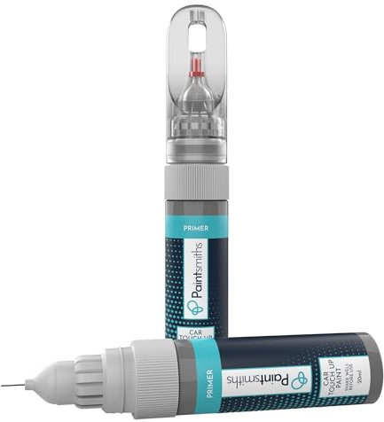 Paintsmiths Grey Primer - 20ml Paint Pen - Car Touch Up - Precision Pen & Brush Application - Paint Scratch & Chip Repair