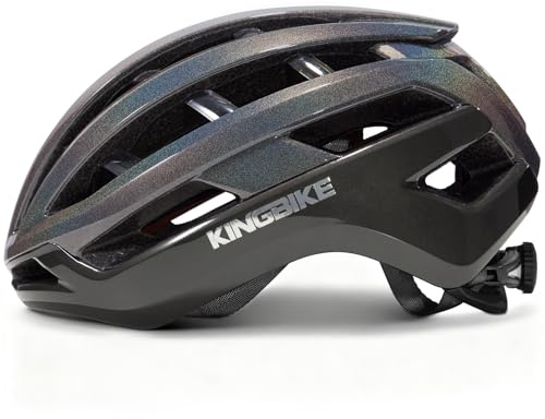 Fahrradhelm für Jugend Erwachsene Herren Damen Rennradhelm Leichtbau Belüftung Bequem 2 Größen 54-62cm (Perlglanz Schwarz, M)