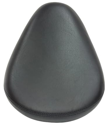 Jiuvaso Sella per Grande, Comoda, Spessa, da Uomo e da Donna, Nera, per Bici da Strada e da Città, di Ricambio, Impermeabile, in Pelle PU,