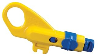 Klein Tools VDV110-295 Data and Coaxial Cable Combination Radial Stripper