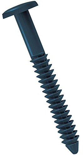 MidAmerica Classic Blue 3 Shutter Lok Peg Fasteners 30 Pack Spikes Longer and Stronger