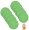 AGALET® 10 Pegatinas para Cristales Anticolisión Fluorescentes en Oscuridad | Adhesivos cristales ventana | Pegatinas Anticolision (Verde)