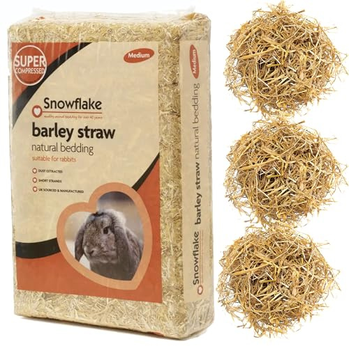 Soft Flake Barley Straw Medium Animal Bedding