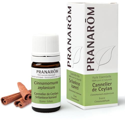 Pranarôm Huile Essentielle Cannelier de Ceylan Cinnamomum zeylanicum verum Ecorce HECT 5 ml