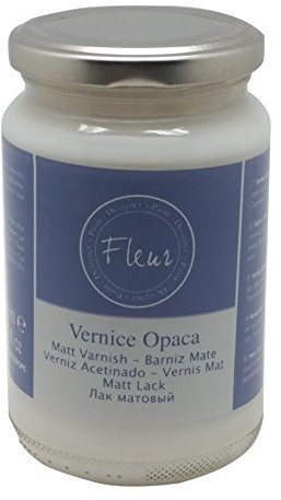 Fleur Paint 12656 - Barniz opaco (para interior y exterior, 330 ml) color transparente