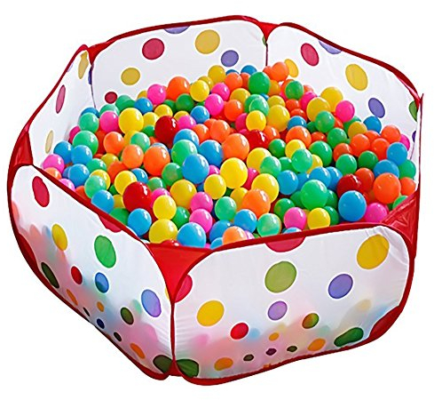 KUUQA 100CM Tente de Jeu Piscine à Balles pour Enfants avec Sac de Rangement (Balles Non Comprises)