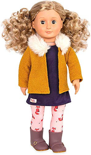 Our Generation by Battat- Florence 18 Regular Non-Posable Fashion Doll- for Ages 3 Years & Up