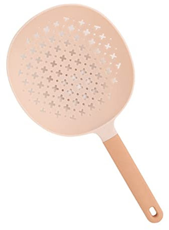 Worparsen Passoire à nouilles - 3 couleurs - Antidérapante - Passoire à nouilles - Plusieurs trous - Respectueux de l'environnement - Rose