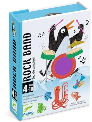Djeco T&G 35085 Jeu de Cartes avec Jeu spécifique, Multicolore