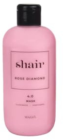 Shair Rose Diamond Mask: Wiederherstellung physiologischer pH-Wert, energetisierend und pflegend, Glanz und Helligkeit, Energising und Nourishing, 250 ml