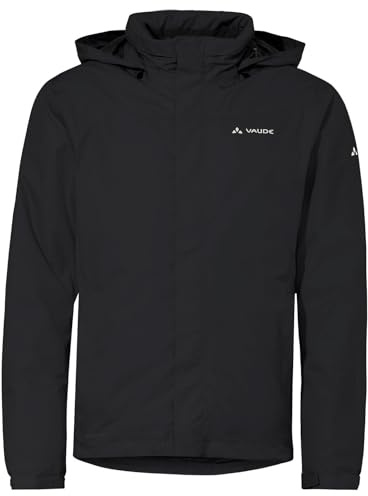 VAUDE Regenjacke Men's Escape Bike Warm Jacket, wasser- und winddichte Fahrrad Regenjacke Herren, atmungsaktive Herren-Outdoorjacke – in Schwarz, Größe: M
