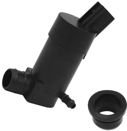 Xiciki Windshield Washer Pump Replacement 1S7117K624DC 31349235 1S71-17K624-DC, Compatible with Jaguar XF 2008-2018, Ford Transit Custom 2012-2018, Focus MK3 2010-2020