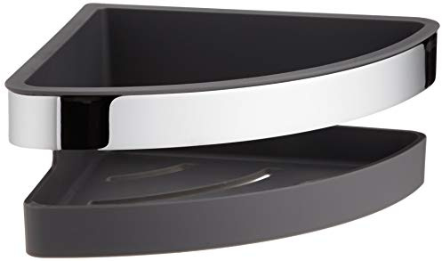 Keuco Moll Eckduschkorb, chrom/anthrazit 12757010001