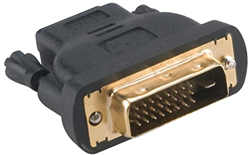 Akasa DVI-D to HDMI Adapter | 10.2Gbps | 1080p Full HD | HDMI1.3 | AK-CBHD03-BKV2