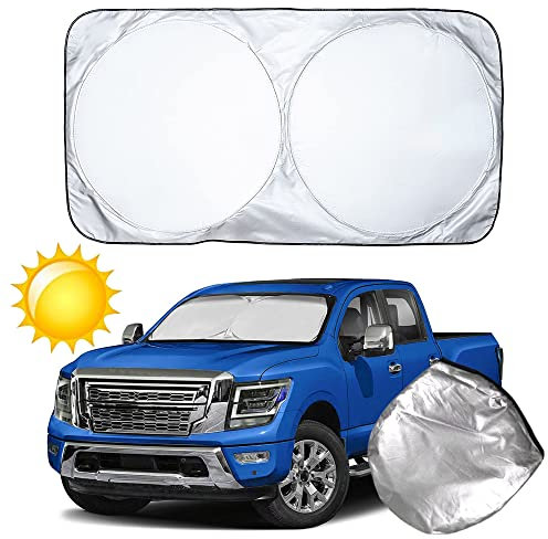 Parasole per Parabrezza anteriore auto, pieghevole, Copertura accessori a Tendina (160 * 90CM)