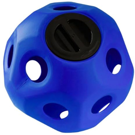 MERIGLARE Pelota de para Caballos, Práctica Pelota de 40 Cm de Diámetro, Innovadora Pelota de Golosinas para Caballos.