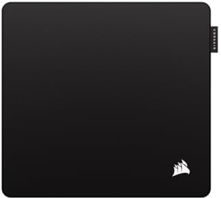 Corsair MM Pro Control Medium Tapis de Souris – Tissu Adapté à L’e-Sport pour Contrôle et Précision Professionnels, Base Antidérapante de 4 mm, Bords Inclinés et Cousus, 320 x 300mm – Noir