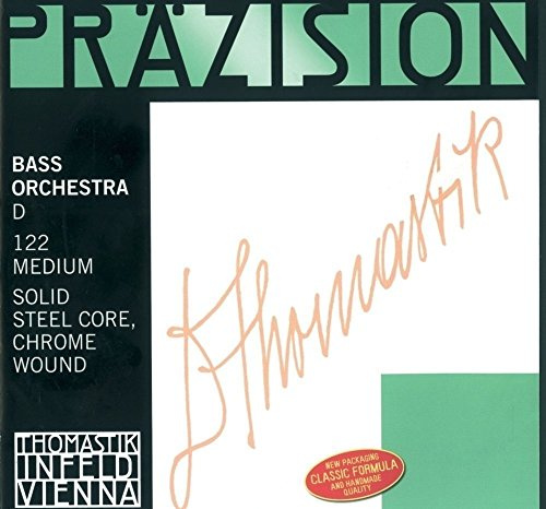 Thomastik Corda per Contrabbasso 4/4 Precisione - corda Si anima acciaio solid, rivestimento cromato, accordo orchestra, media