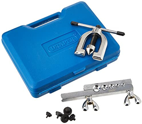 Draper 51762-DP Brake Pipe Flaring Kit (7 Piece), Blue