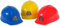 Theo Klein 1823 The Toy Company 290 215 2 - Baustellen-Helm, 3-Fach Sortiert
