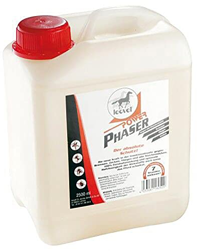 Leovet Power Phaser | 2,5 l | Insektenschutzmittel für Pferde | Zur Abwehr von Insekten und Bremsen | Mit natürlichen Pflanzenölen | ADMR konform, Keine Karenzzeit