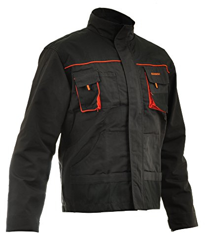 Arbeitsjakce, Berufsjacke, KFZ, Montagejacke, Classic, graphit, 270 g/m2 (46)