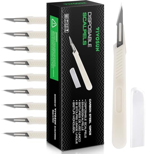 VIVOSUN #11 High-Carbon Steel Blades for Cutting Plants and Propagation
