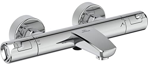 Ideal Standard A7223AA Ceratherm t50 Miscelatore Termostatico esterno per vasca/doccia, cromo