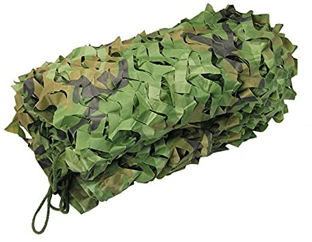 KOOEIN Camouflage Nets,Military Camo Netting,Hunting Camouflage Netting,Shade Nets,for Patio,Parties,Cars,Privacy Fences,Customizable,2x3m/6.6x9.8ft