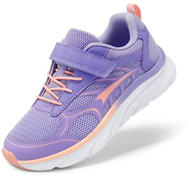 DREAM PAIRS Sneakers per Bambini e Bambine – Scarpe da Tennis e Corsa – Scarpe Bambini Sportive e da Palestra – Leggere e Traspiranti,Size 37.5,Viola/Rosa,SDRS2326K
