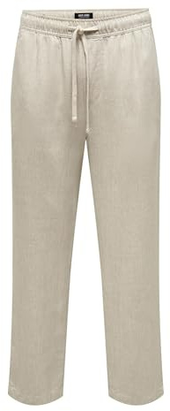 ONLY & SONS Onssinus Loose Visc Lin 0075 PNT CS