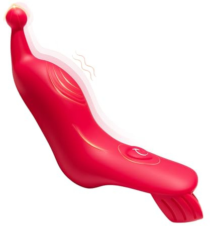 Vibratore da Dito Stimolatore per Clitoride Mini Vibratore Sexytoysys Donna