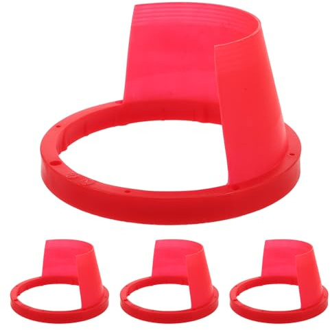 BESTYASH Cache-poussière Étanche pour Haut-parleurs de Portières 6,5 Pouces, Lot de 4 Protections Résistantes aux Intempéries, Housse de Haut-Parleur Automobile Stéréo, Isolation