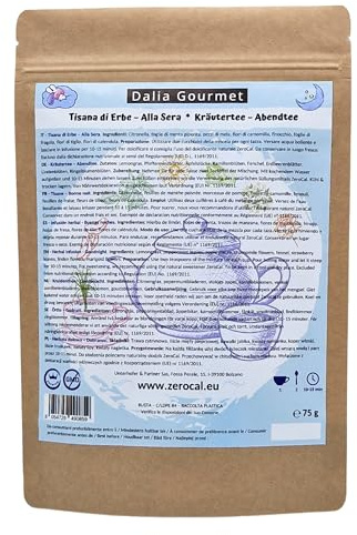 Tisana - Alla Sera 75 g | Qualità Premium | Prodotto in Italia