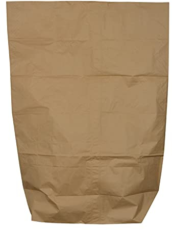 Scorprotect® Sacchetto per la spazzatura di carta, 120 litri, resistente, 100% riciclabile, 5 pezzi