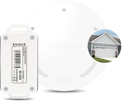 ismartgate Mini Smart WLAN Garagentoröffner kompatibel mit Amazon Alexa, Google Home, Samsung SmartThings und iFTTT.