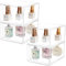 AKOLAFE 4 Stück Kosmetik Schubladen Organizer Schminktisch Organizer 20x15x11cm Kunststoff Acryl Kosmetikorganizer zur Aufbewahrung für Badezimmer, Make up