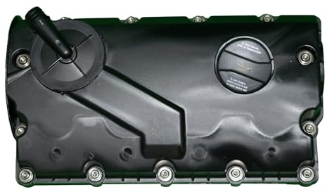 Uenopedin MJ 038103469AE - Coperchio per valvola con guarnizione, ricambio per Audi A4 A6/VW Transporter Sharan Passat/Skoda Superb/Seat Alhambra 038 103 469 AE