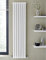 Greened House 1800 High Anthracite & White Double Oval Tube Central Heating Radiators. Vertical Column Double Panel Heater (White 1800 x 420 Double)
