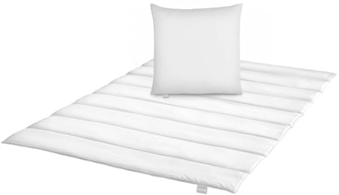 liebling Winter Bettdecke 155x220 cm mit Kissen 80x80 cm Set, Bettzeug, Kopfkissen 80 x 80 cm und Winterdecke 155 x 220 cm, warme Winterbettdecke, Made in EU, Oeko-Tex, waschbar bis 40 Grad