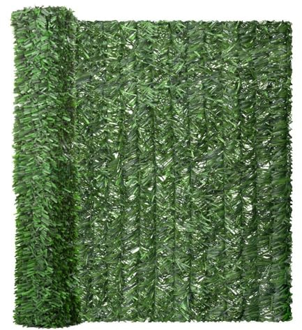 LOLAhome Seto Artificial Verde de 1,5x3 m. 1 Unidad. Alta Ocultación, con Tratamiento UV, Realista y Natural, No inflamable, Transpirable. para Jardín, Balcón, Terraza