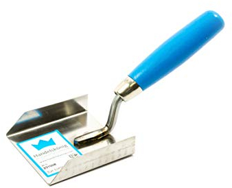 Eckenspachtel 80 x 80 mm rostfrei eckenspachtel spachtel eckenkelle stukkateurspachtel