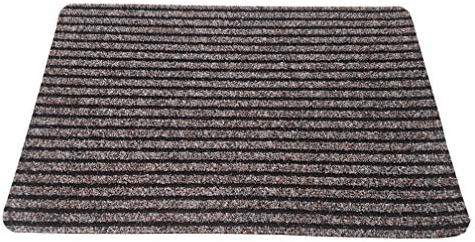 oKu-Tex Fußmatte | Schmutzfangmatte „Tommy“ | Beige | Türvorleger für innen | Eingangsbereich / Haustür / Flur | rutschfest | 60x80 cm