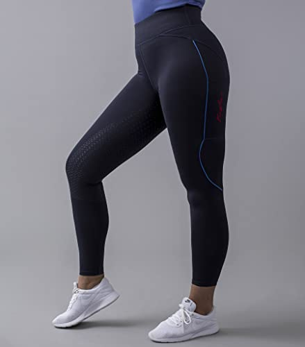 Kingsland Riding Tights Klkarina Full Grip in Size: XS (EU). - Dark Blu - XS