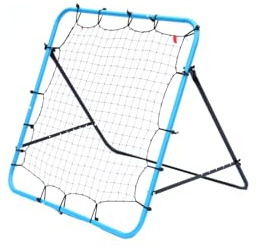 PrecisionPLAY Adjustable Rebounder Multi-Sport Training Equipment, High-Tension Net for Football, Handball and Hockey, 100cm x 100cm