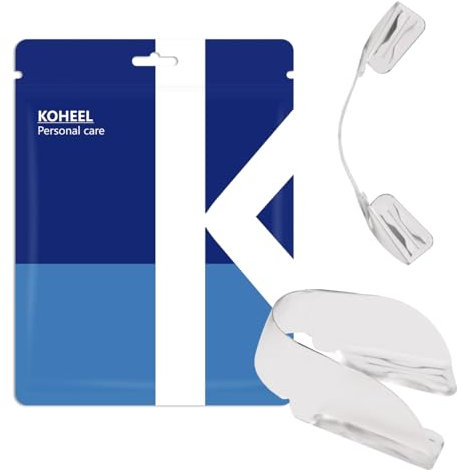 KOHEEL AIR gouttiere dentaire ultra-mince, gouttiere dentaire nuit confortable, goutiere dent bruxisme, 10 pièces
