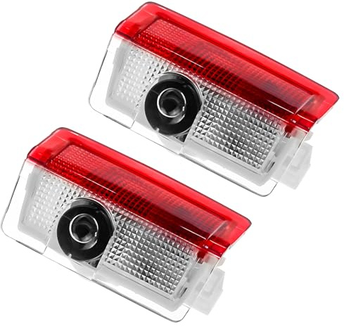 Swiftctrl 2PCS Adatto per Mercedes Benz Welcome Light classe e Classe C, B, A, gle, glc, GLB, GLE, GLB Rétrofit Proiettore