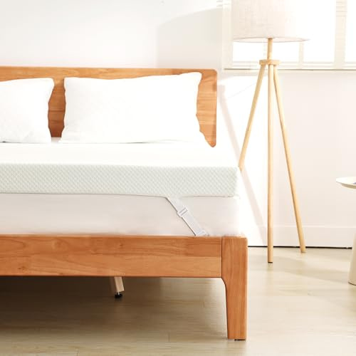 EGO Home Topper 180x200cm mit Gelschaum, Öko-Tex-Zertifiziert, 9cm Höhe Gel Topper 180x200, H2 Weiche Memory Foam mit Grüntee-Extrakt, für Boxspringbett, Schlafsofa,Abnehmbaren und Waschbaren Bezug