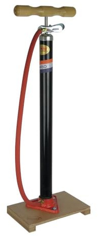 Jumbo Hartje Hartje Unisex – Erwachsene Handkompressor-03312501 Handkompressor, Schwarz, Einheitsgröße